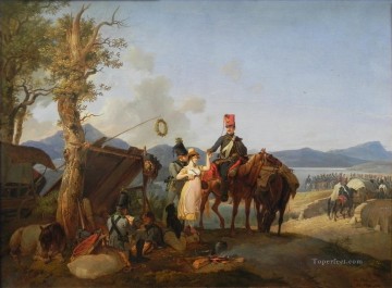 ピーター・フォン・ヘス Painting - サトラー・シーン ピーター・フォン・ヘスの歴史的な戦争
